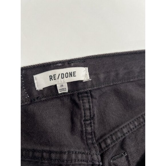 Re/Done 90s High Rise Loose Jeans in Black - Picture 7 of 7